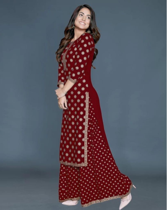 Solace Fab Elegant Rayon Kurta Palazzo Set