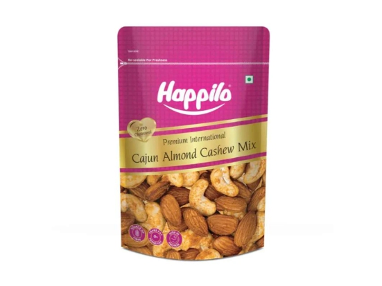 Happilo Premium International Cajun Almond & Cashew Mix 160g