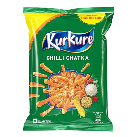 Kurkure Kk Red Chilli Chatka, 75 Gm