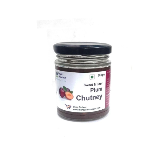 Home made Sweet and Tangy Plum Chutney 200g