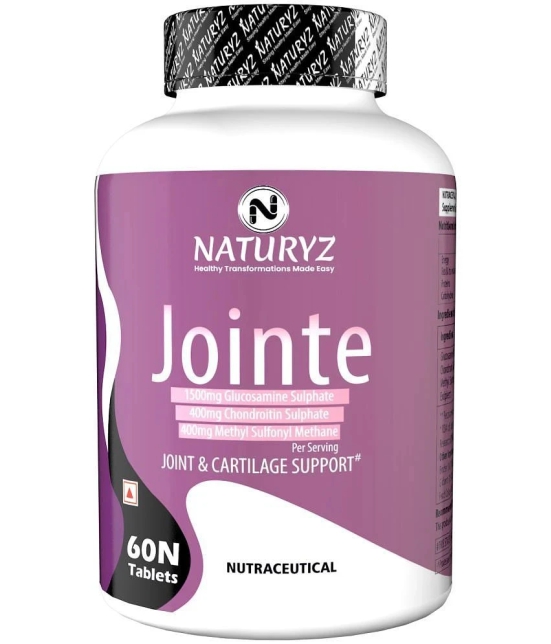 NATURYZ Jointe joint support supplement With Glucosamine, Chondroitin & MSM - 60 Tablets