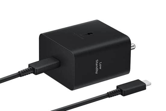 Samsung 45W PD Charger USB-C To USB-C Cable (Black)