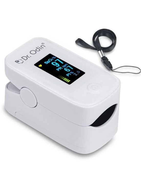 DR. ODIN Pulse Oximeter White YM201 Finger Tip