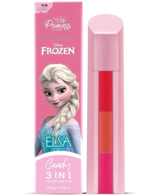 Disney Frozen Princess By RENEE Candy 3-In-1 Tinted Lipstick Elsa 4.5 Gm