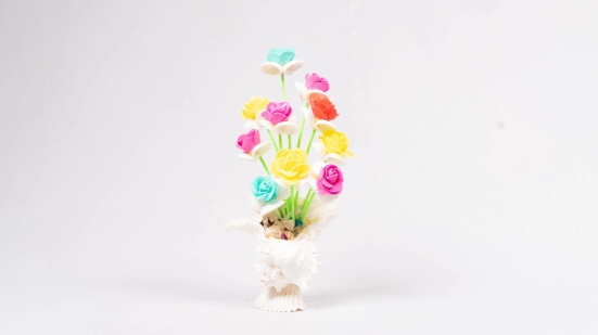 SEA SHELL FLOWER MULTI COLOUR