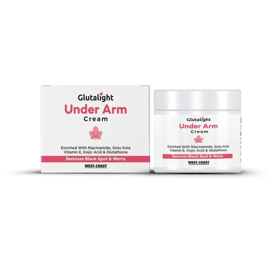 Glutalight Under Arm Cream For Removes Black Spot  Warts - 50 gm-Glutalight Under Arm Cream For Removes Black Spot & Warts - 50 gm