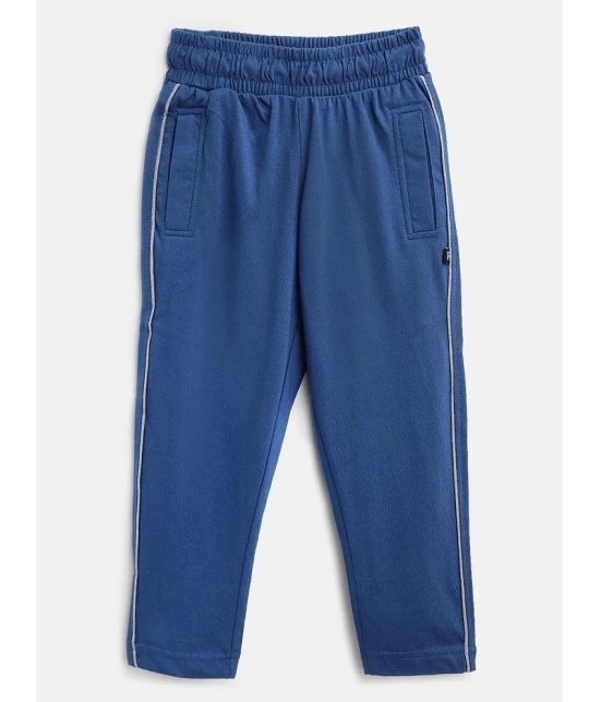 Proteens - Navy Cotton Blend Boys Trackpant ( Pack of 1 ) - None