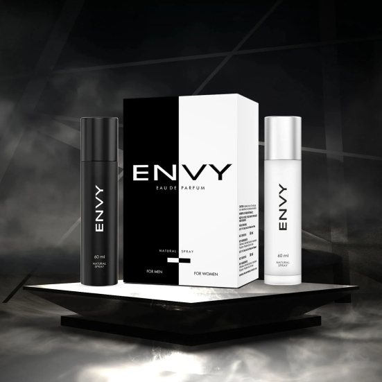 ENVY Black & White Perfume for Men & Women EDP -120ml