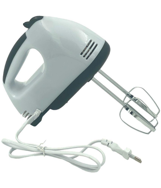 eBizMourGTPL - White 7 Speed Beater 260 Hand Blender Electric Whisker