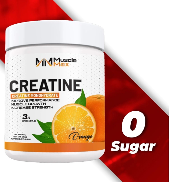 Muscle Max creatine monohydrate 255g .. 85serving(Orange)