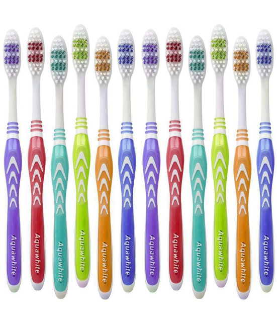 aquawhite Popular Flexi (pack of 12) Toothbrush AN-214