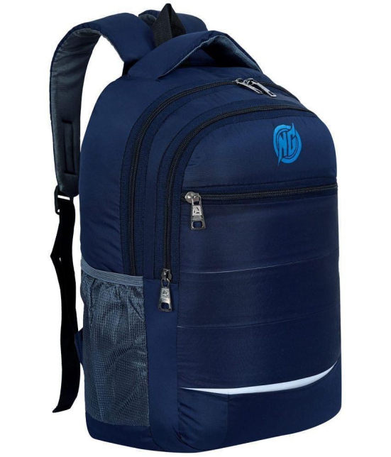 Raylan - Blue Polyester Backpack ( 15 Ltrs ) - Blue