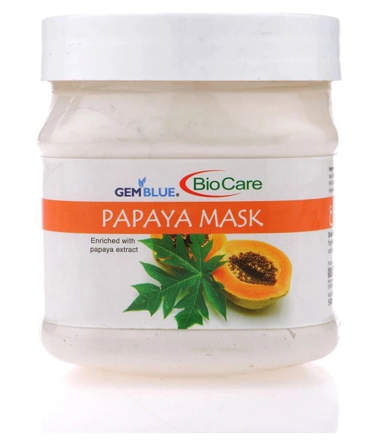 gemblue biocare Papaya Face Mask 500 ml