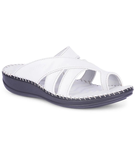 Liberty Light Grey Womens Leather Slipper - None