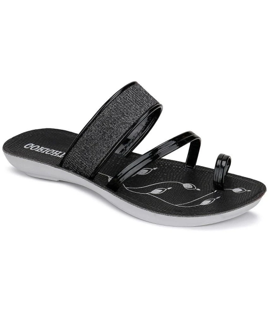 Bersache Black Womens Flats - None