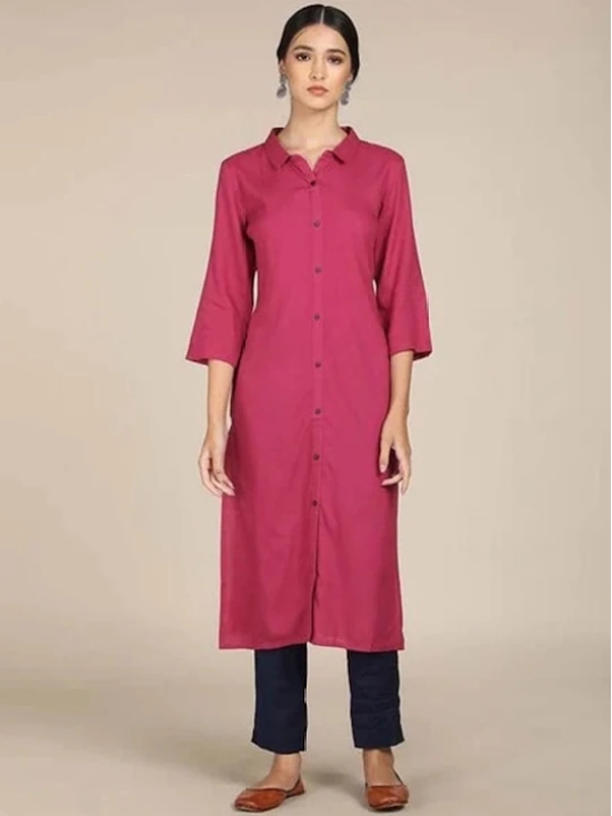 Shirt Collar A-Line Kurta