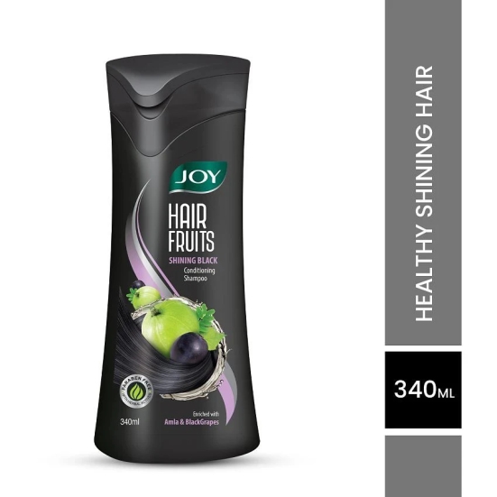 Joy Shining Black Amla Conditioning Shampoo for Long & Strong Hair 340ml