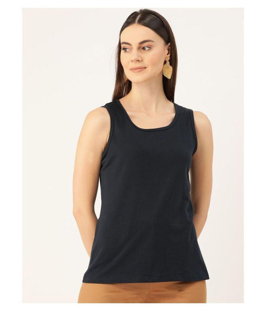 Rute Cotton Navy T-Shirts - 4XL