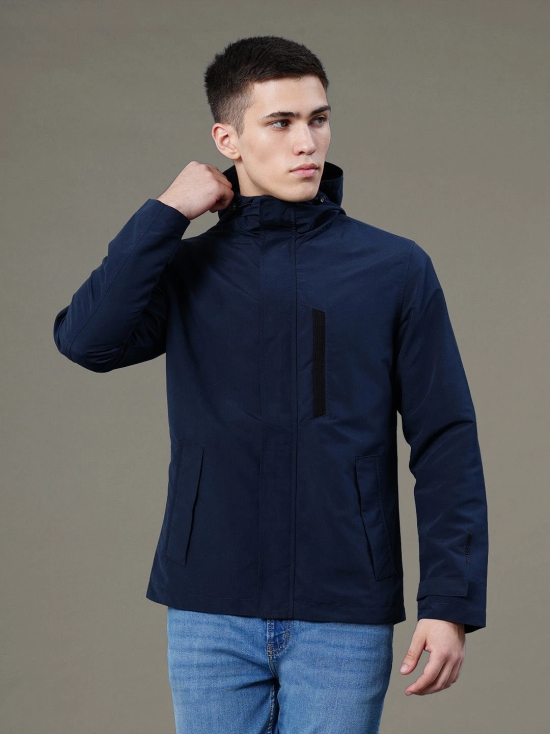 RedTape Hooded Light Jacket for Men | Enhanced Comfort