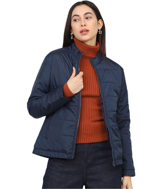 PPTHEFASHIONHUB - Polyester Navy Jackets - None