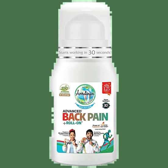 Amrutanjan Back Mpain Roll-On, 50 Ml