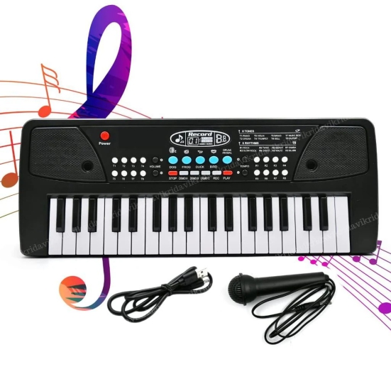 37 Key Electric Piano Keyboard Musical Toy 37 Key Piano Keyboard Toy with DC Power Option