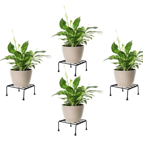 Square Metal Plant Stand | Set of 4