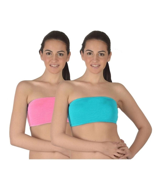 Selfcare Multi Color Cotton Lycra Bra - XXL