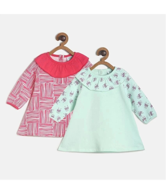 MINI KLUB - Multi Cotton Baby Girl Dress ( Pack of 1 ) - None