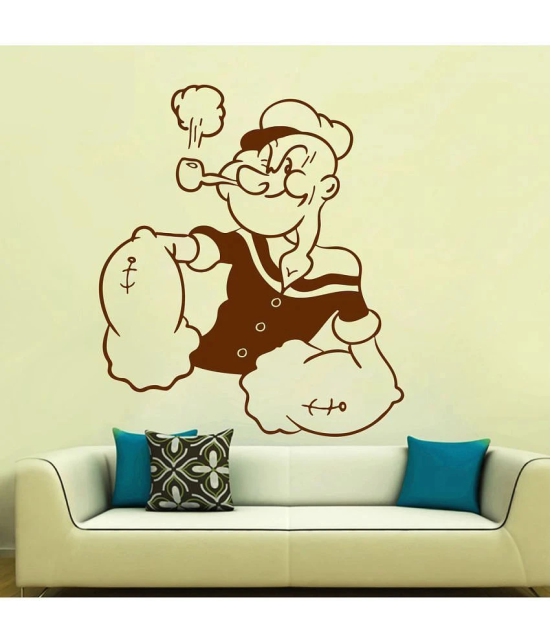 Decor Villa The Sailor Man PVC Wall Stickers