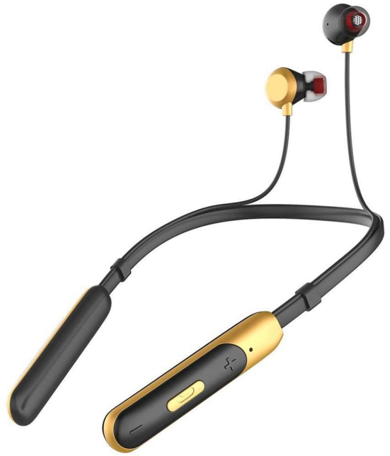 Bell  BLBHS 140  Bluetooth Bluetooth Earphone In Ear Powerfull Bass Gold