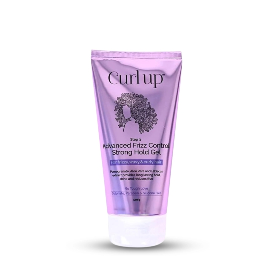 Curl up - Advanced Frizz Control Strong Hold Gel - 150g