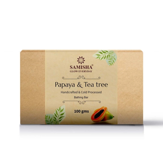 Papaya & Tea Tree Soap - 100gm