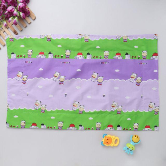 Love Baby breathable cotton cloth sleeping mat large – 762 L Purple