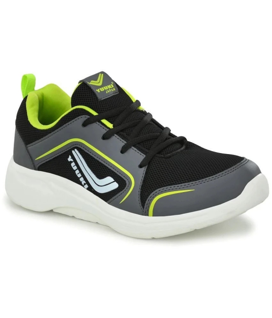 YUUKI - DELTA RUN III Black Mens Sports Running Shoes - None