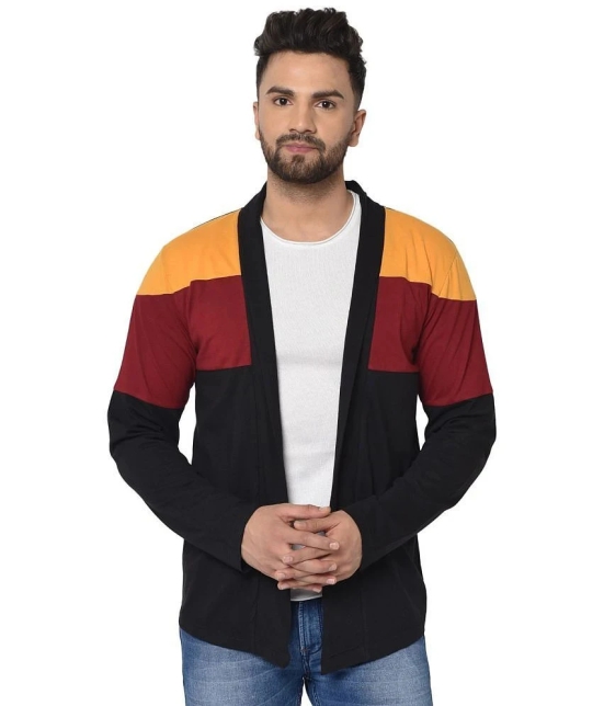 Glito - Multicolor Cotton Blend Mens Cardigan Sweater ( Pack of 1 ) - None