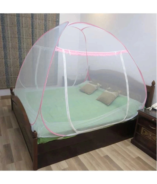 Healthgenie Double White Plain Mosquito Net