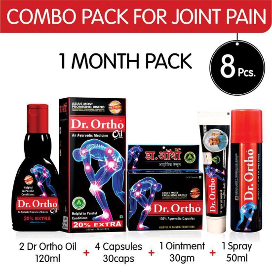 Dr. Ortho - Pain Relief Oil (Pack Of 4)