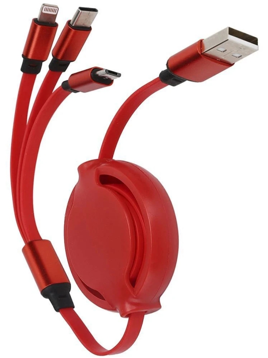 Tecsox Red 3A Multi Pin Cable 1 Meter - Red