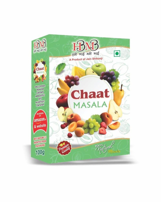 JAIN SHIKANJI | CHAAT MASALA 100G | PACK OF 2 BOXES