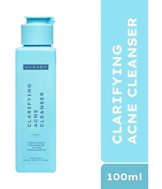 Hyphen Clarifying Acne Cleanser with Salicylic Acid 2% | Anti-Acne Face Wash for Oil Control