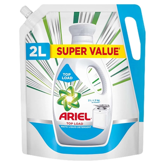 Ariel Liquid Pouch Top Load, 2 Ltr