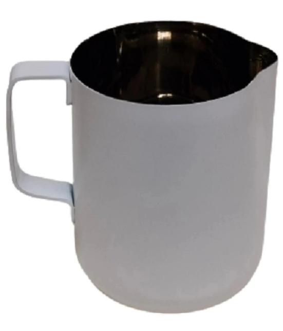 Dynore White milk jug Stainless Steel Jugs 600 mL - White