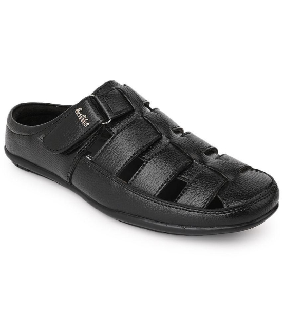 softio - Black Mens Sandals - None