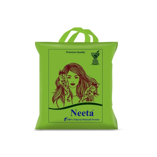 Neeta 100% Natural Mehendi Powder for Hair Colour 250g Pack of 4, Pure Rajasthani Henna Powder with GI Tag for Hair, Hands & Feet, Rich Brown Shades