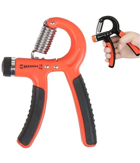 Adjustable Hand Grip Gripper, Adjustable Resistance Hand Grip Strengthener,Pack of 1 - Orange