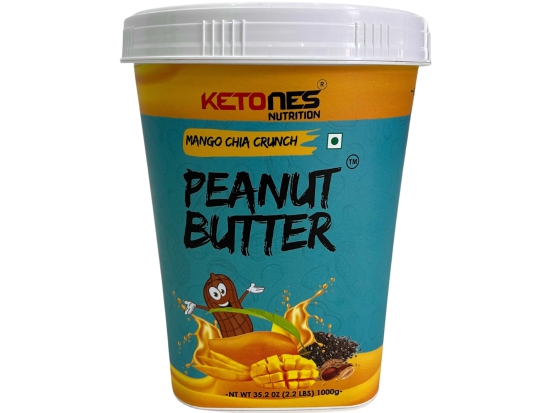 Ketones Nutritions Peanut Butter | 1kg | Mango Chia