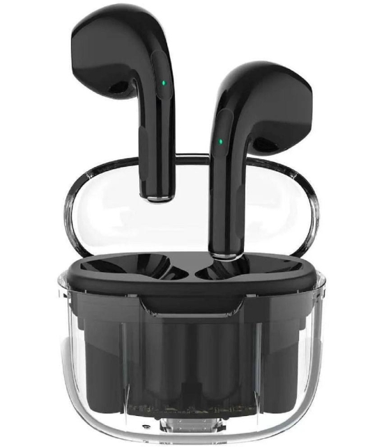 Life Like Transparent Type C True Wireless (TWS) In Ear 10 Hours Playback Powerfull bass IPX4(Splash & Sweat Proof) Black