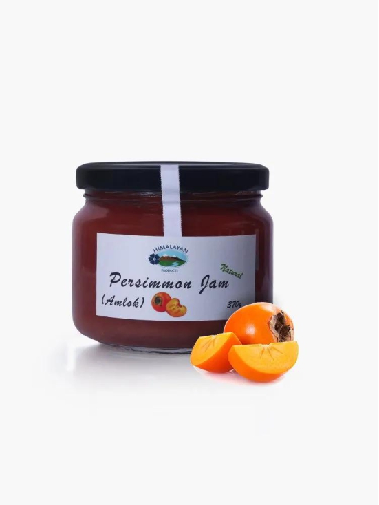 Persimmon (Amlok) Jam - Unique, Healthful & Organic-370 g (Pack of 2)