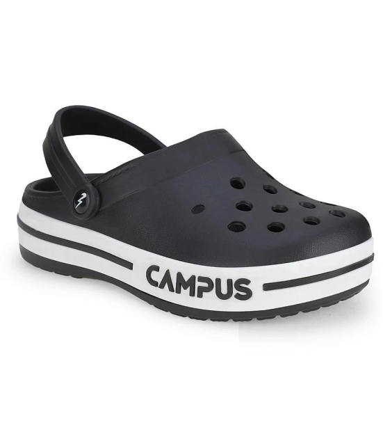 Campus - Black Mens Clogs - None